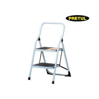Escalerilla plegable de acero tipo III 2 escalones PRETUL