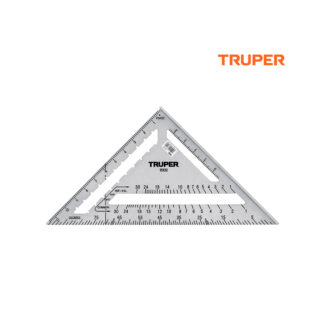 Escuadra 12" de aluminio para muros de yeso TRUPER