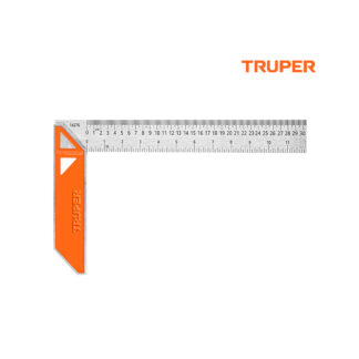 Escuadra 12" para carpintero, mango de aluminio TRUPER