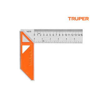Escuadra 6" para carpintero, mango de aluminio TRUPER