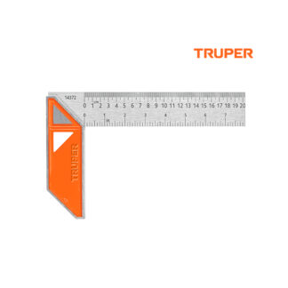 Escuadra 8" para carpintero, mango de aluminio TRUPER