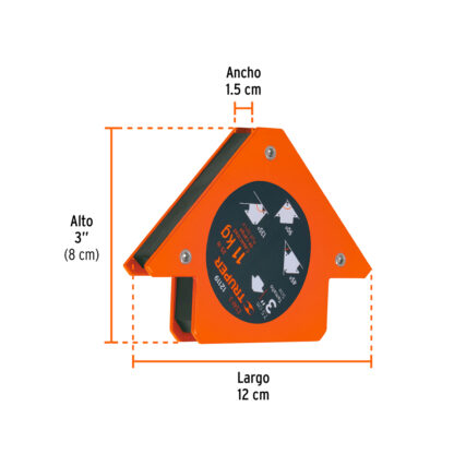 Escuadra magnética 3" para soldar TRUPER - Imagen 2