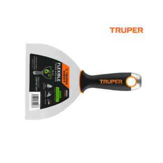 Espátula flexible 6″ acero inoxidable, mango Comfort Grip TRUPER