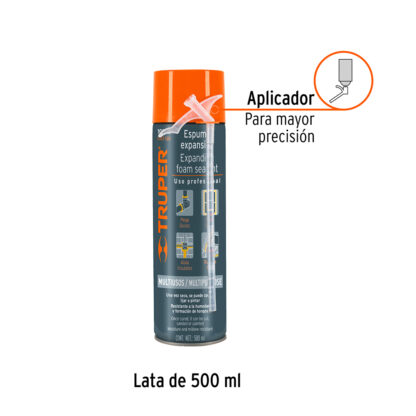 Espuma expansiva multiusos 500 ml TRUPER - Imagen 2
