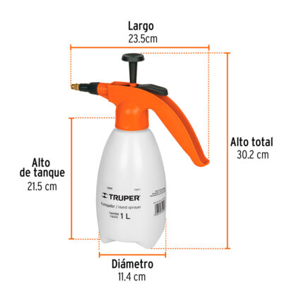 Fumigador de 1 litro doméstico TRUPER - Imagen 3