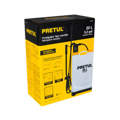Fumigador de 20 L manual de mochila PRETUL - Imagen 4
