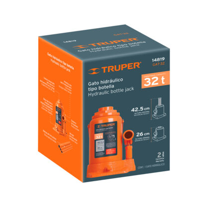 Gata hidráulica de botella 32 t TRUPER - Imagen 4