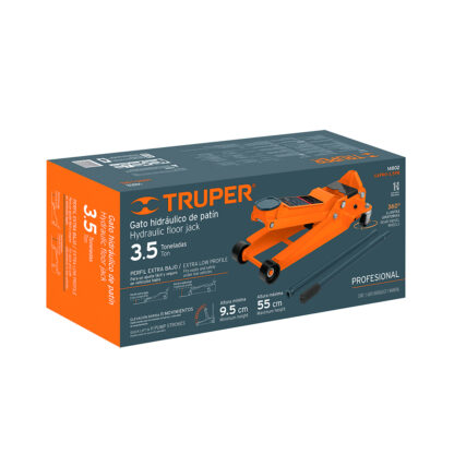 Gata hidráulica tipo lagarto 3.5 t profesional TRUPER - Imagen 4