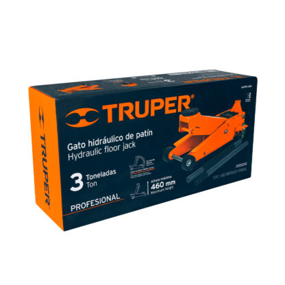 Gata hidráulica tipo lagarto 3 t profesional TRUPER - Imagen 4