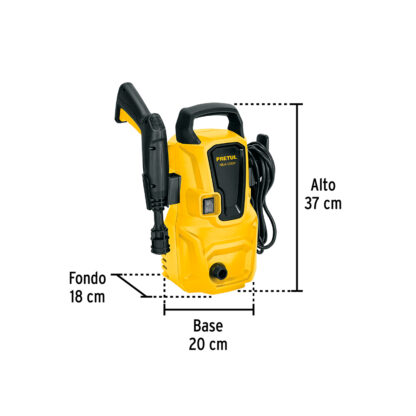 Hidrolavadora eléctrica 1350 psi PRETUL - Imagen 4