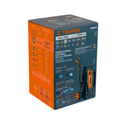 Hidrolavadora eléctrica 1500 psi TRUPER - Imagen 5