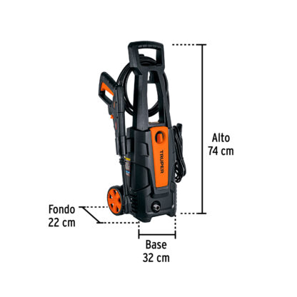 Hidrolavadora eléctrica 1800 psi TRUPER - Imagen 3