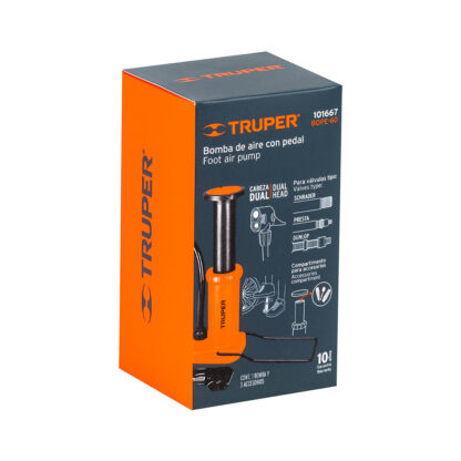 Inflador de pedal 60 psi TRUPER - Imagen 4