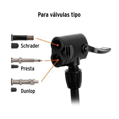Inflador manual 100 psi TRUPER - Imagen 4