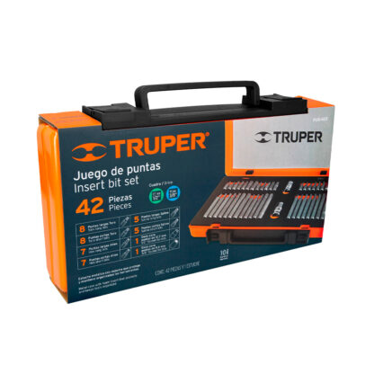 Juego 42 puntas 1/2" y 3/8" de 75 y 30 mm TRUPER - Imagen 5