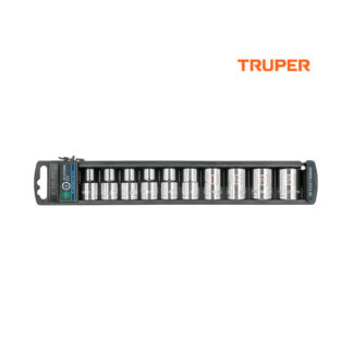 Juego de 10 dados cuadro 1/2" torx TRUPER