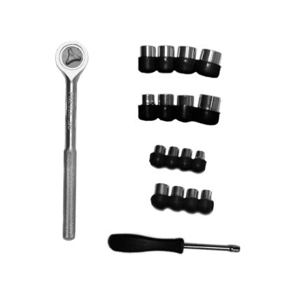Juego de 21 herramientas para mecánico 1/4" y 3/8" PRETUL - Imagen 2