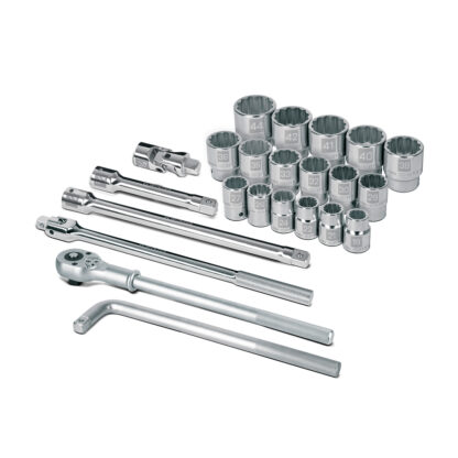 Juego de 23 herramientas cuadro 3/4" mm para mecánico TRUPER - Imagen 2