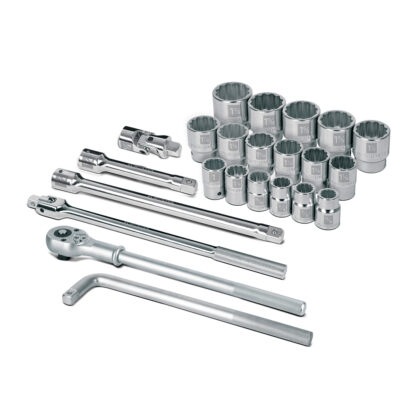 Juego de 23 herramientas cuadro 3/4" std para mecánico TRUPER - Imagen 2