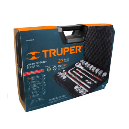 Juego de 23 herramientas cuadro 3/4" std para mecánico TRUPER - Imagen 5