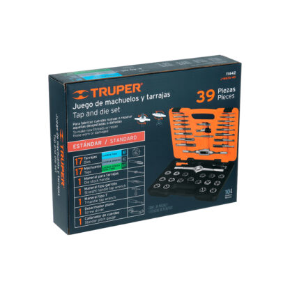 Juego de 40 piezas de machos y tarrajas TRUPER - Imagen 3
