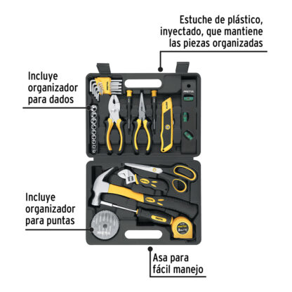 Juego de 42 herramientas Comfort Grip PRETUL - Imagen 4
