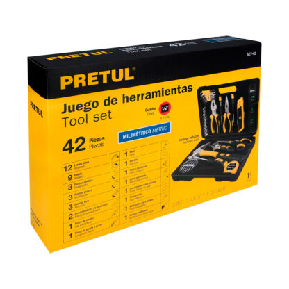 Juego de 42 herramientas Comfort Grip PRETUL - Imagen 6