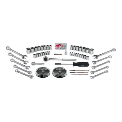 Juego de 71 herramientas para mecánico 1/4" y 3/8" PRETUL - Imagen 2