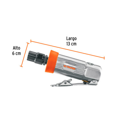 Kit de mini rectificador 1/4" y accesorios con estuche plástico TRUPER - Imagen 2
