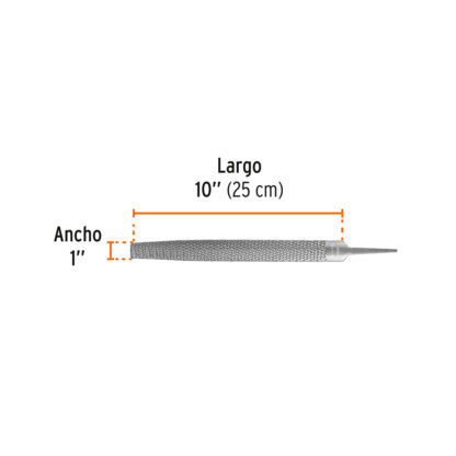 Lima escofina 10" TRUPER - Imagen 2