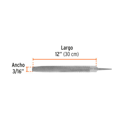 Lima escofina 12" TRUPER - Imagen 2