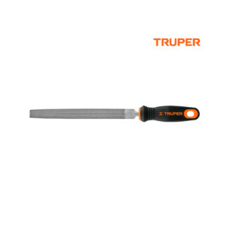 Lima media caña bastarda 8" con mango Comfort Grip TRUPER