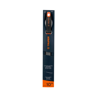 Lima plana bastarda 10" con mango Comfort Grip TRUPER - Imagen 3