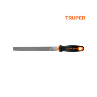 Lima plana bastarda 8" con mango Comfort Grip TRUPER