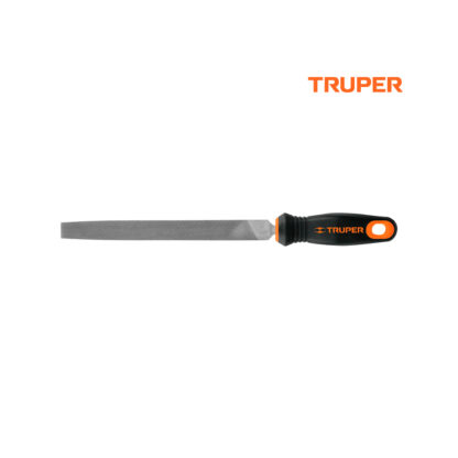 Lima plana bastarda 8" con mango Comfort Grip TRUPER