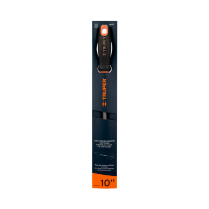 Lima redonda bastarda 10" con mango Comfort Grip TRUPER - Imagen 3