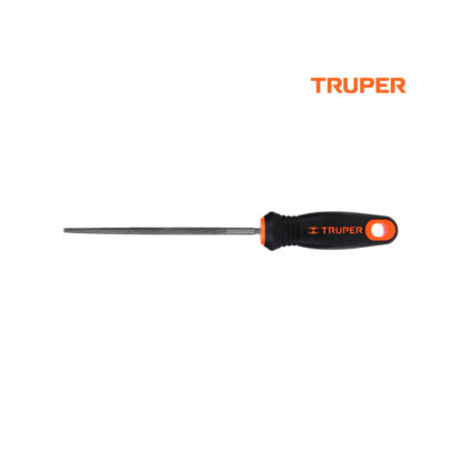 Lima redonda bastarda 6" con mango Comfort Grip TRUPER