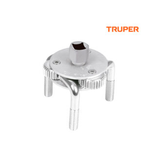 Llave de 3 puntos para filtro de aceite TRUPER