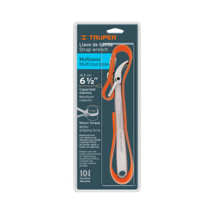 Llave de banda de hule para filtro de aceite TRUPER - Imagen 4