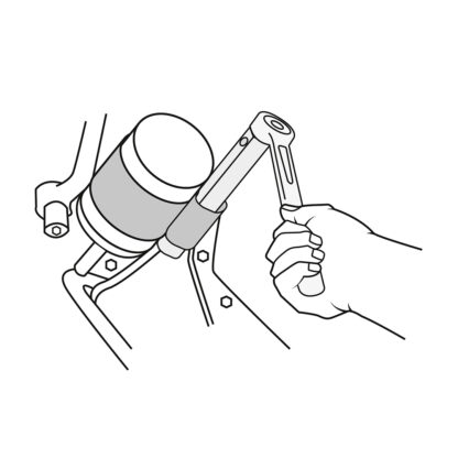 Llave de banda de nylon para filtro de aceite TRUPER - Imagen 3