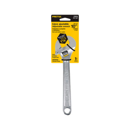 Llave francesa 10" cromada PRETUL - Imagen 3