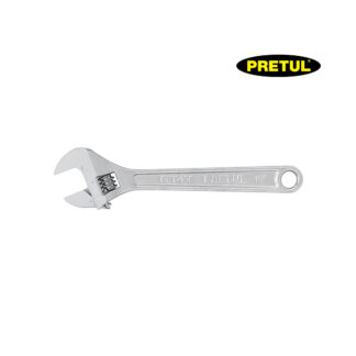 Llave francesa 10" cromada PRETUL