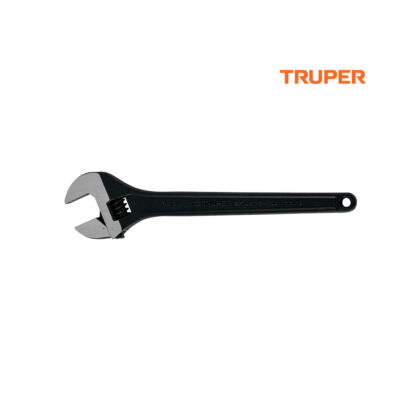 Llave francesa 15" profesional fosfatada TRUPER