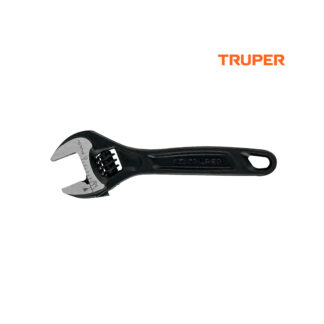 Llave francesa 4" profesional fosfatada TRUPER