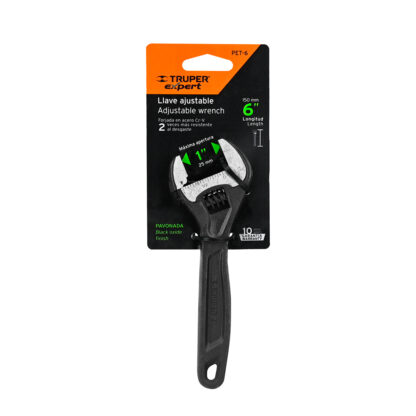 Llave francesa 6" profesional fosfatada TRUPER - Imagen 3
