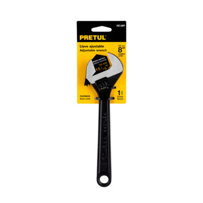 Llave francesa 8" fosfatada PRETUL - Imagen 3