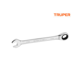 Llave mixta con ratchet 17 mm x 218 mm TRUPER