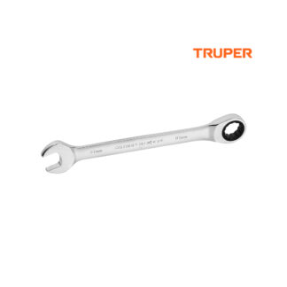 Llave mixta con ratchet 18 mm x 230 mm TRUPER