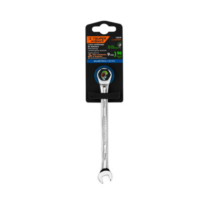 Llave mixta con ratchet 9 mm x 146 mm TRUPER - Imagen 3