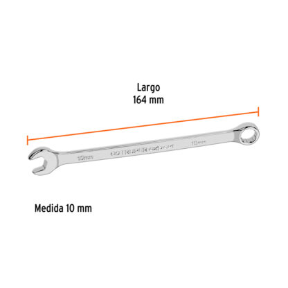 Llave mixta extralarga 10 mm x 164 mm TRUPER - Imagen 2